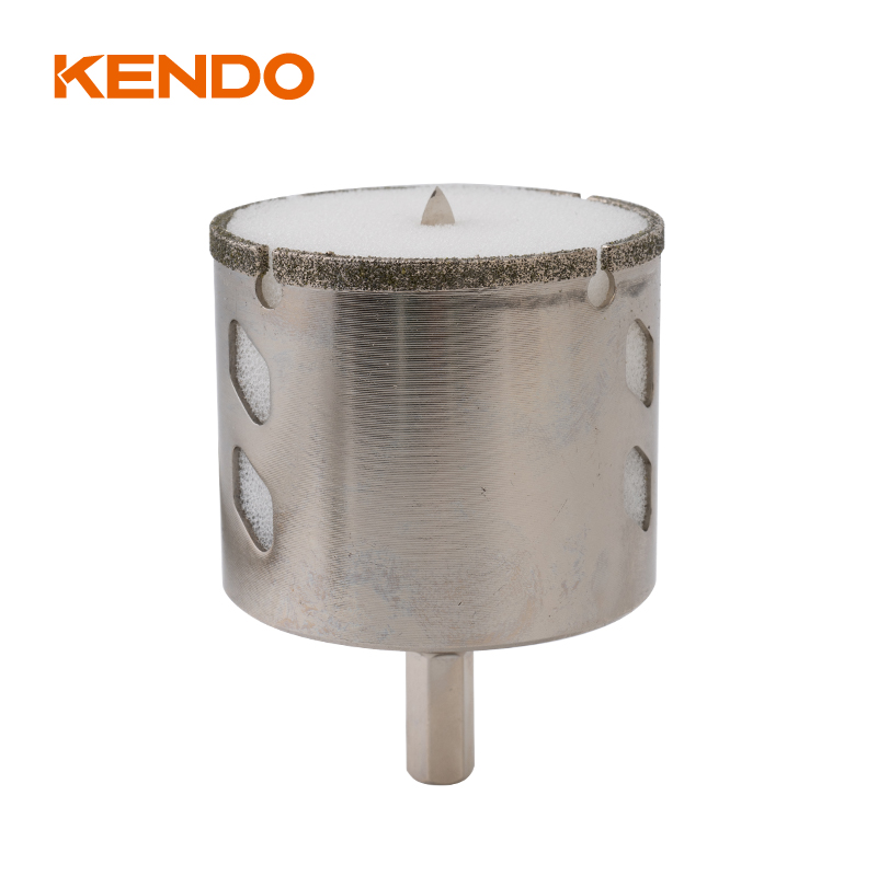 Sierra perforadora de diamante galvanizada