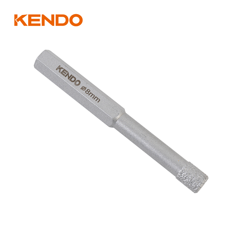 Sierra perforadora de diamante soldada