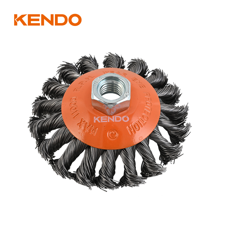 Cepillo de bisel, alambre anudado