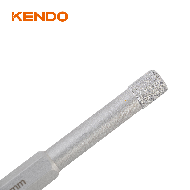 Sierra perforadora de diamante soldada