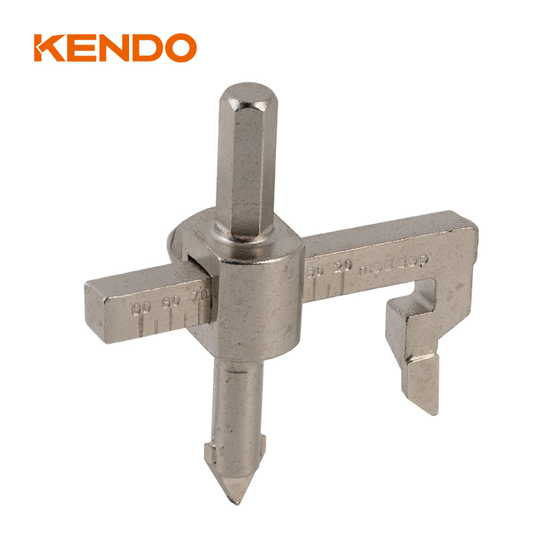 Broca cortadora de agujeros circulares ajustable