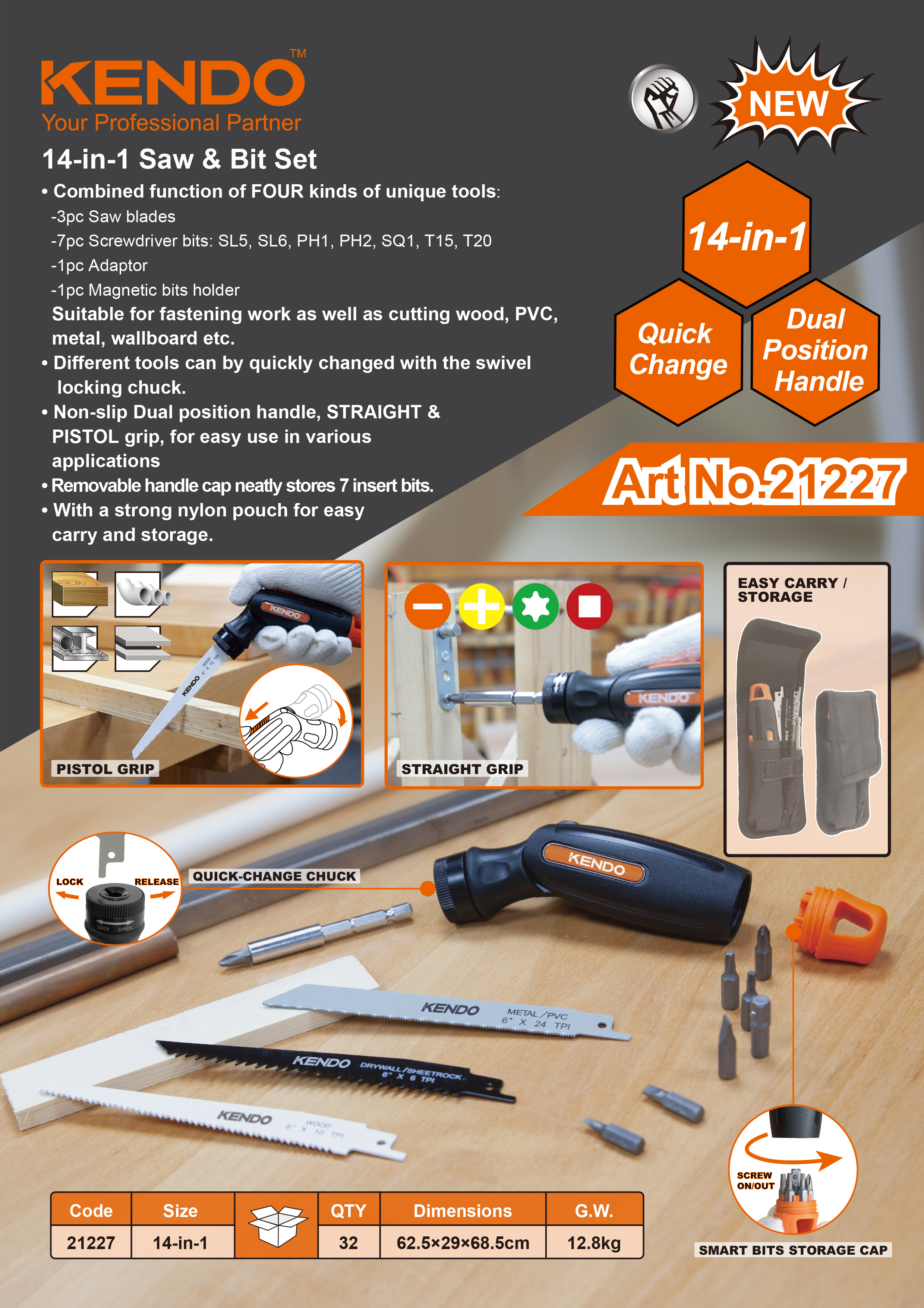 juego de brocas de sierra