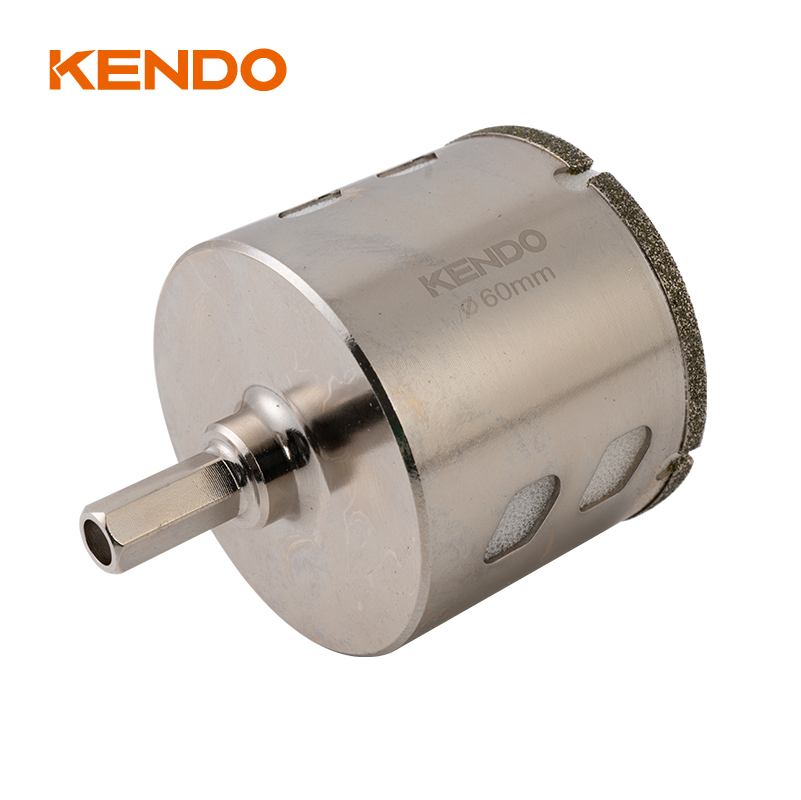 Sierra perforadora de diamante galvanizada