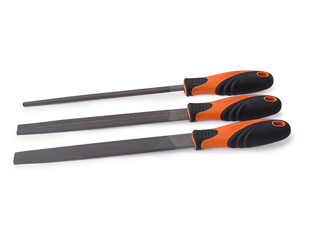 juego de limas de acero