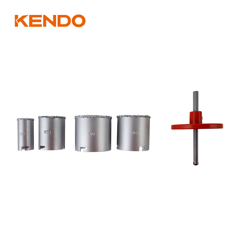 Juego de sierras perforadoras de grano de carburo de 6 piezas