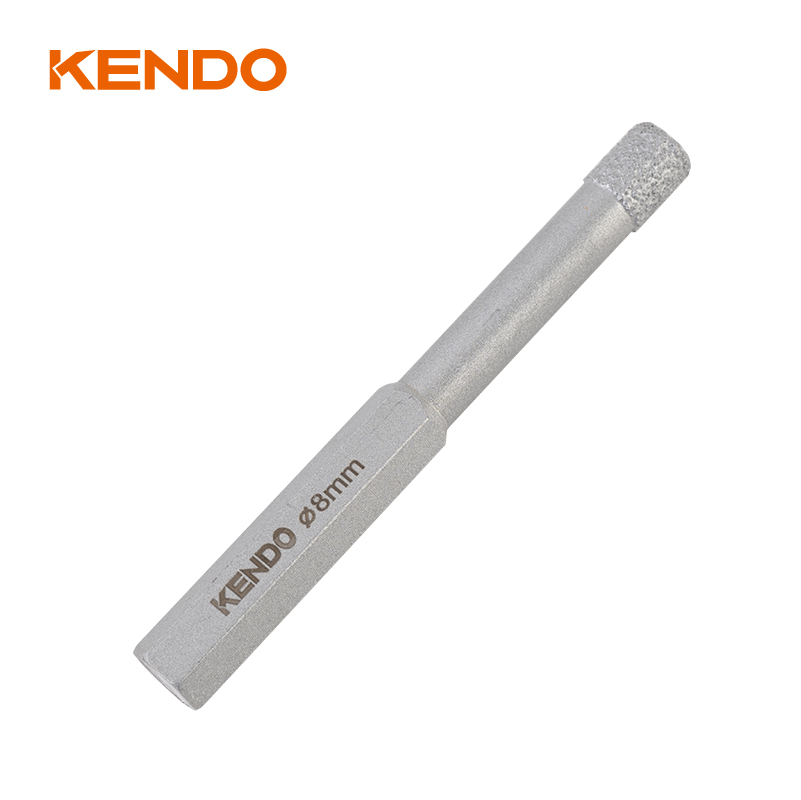 Sierra perforadora de diamante soldada