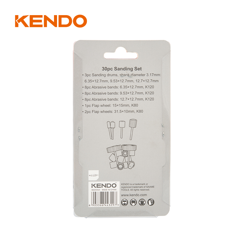 Juego de lijado de 30 piezas.