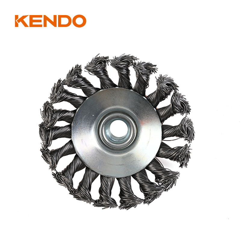 Cepillo de bisel, alambre anudado