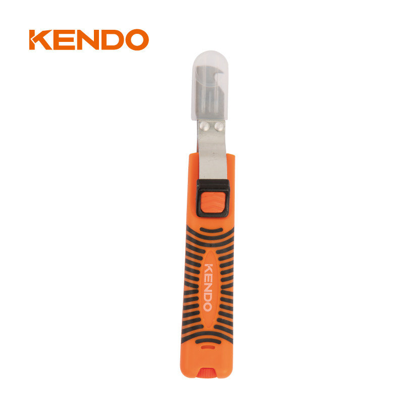 Cuchilla pelacables de 8-28 mm con mango suave antideslizante Hoja de 65Mn