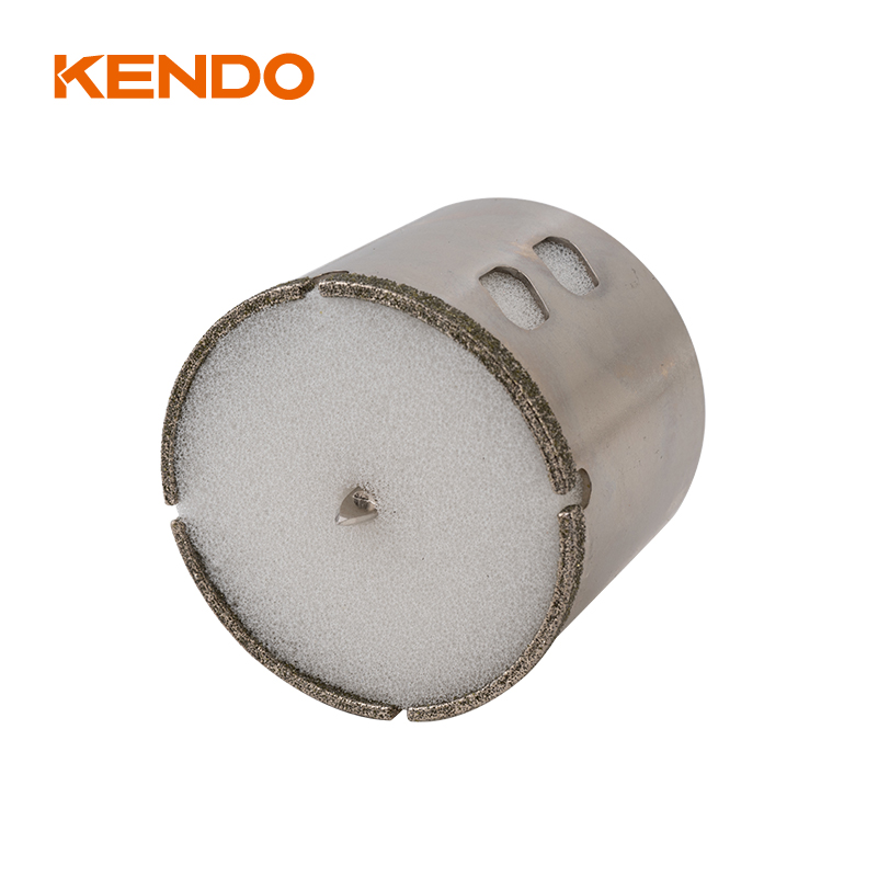 Sierra perforadora de diamante galvanizada