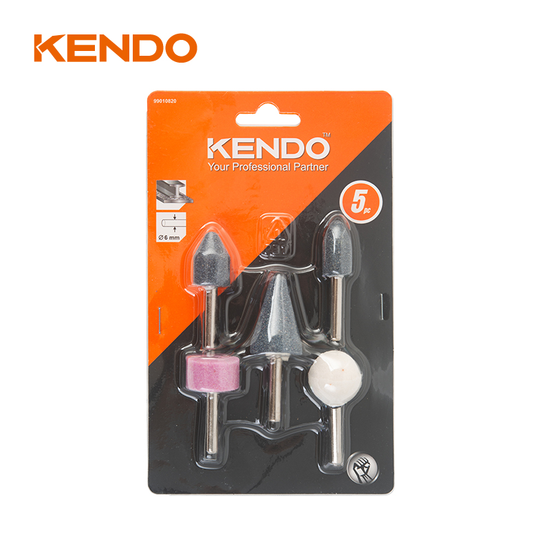 Juego de puntas de molienda montadas de 5 piezas