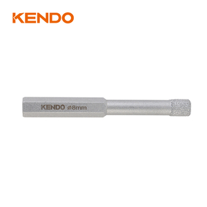 Sierra perforadora de diamante soldada