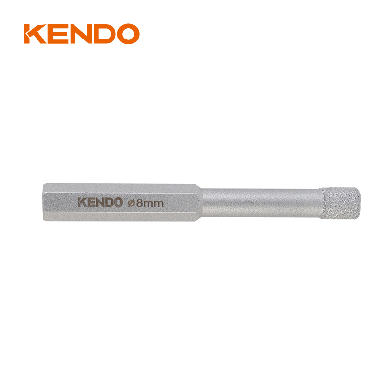 Sierra perforadora de diamante soldada