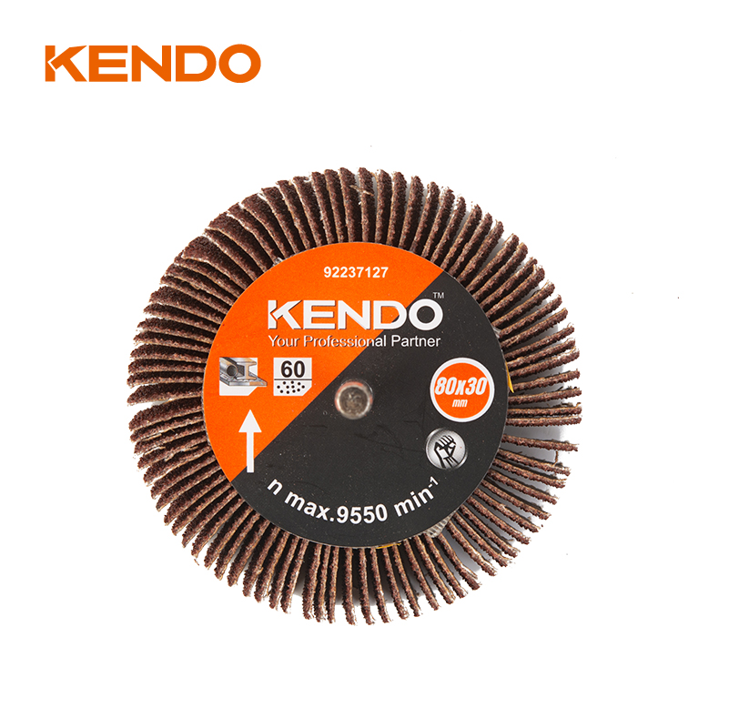 Rueda de aletas con eje