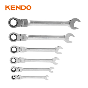 Conjunto de llave de combinación de Ratchet de 6pc Flex