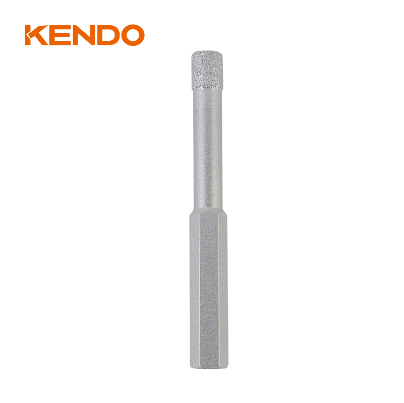 Sierra perforadora de diamante soldada