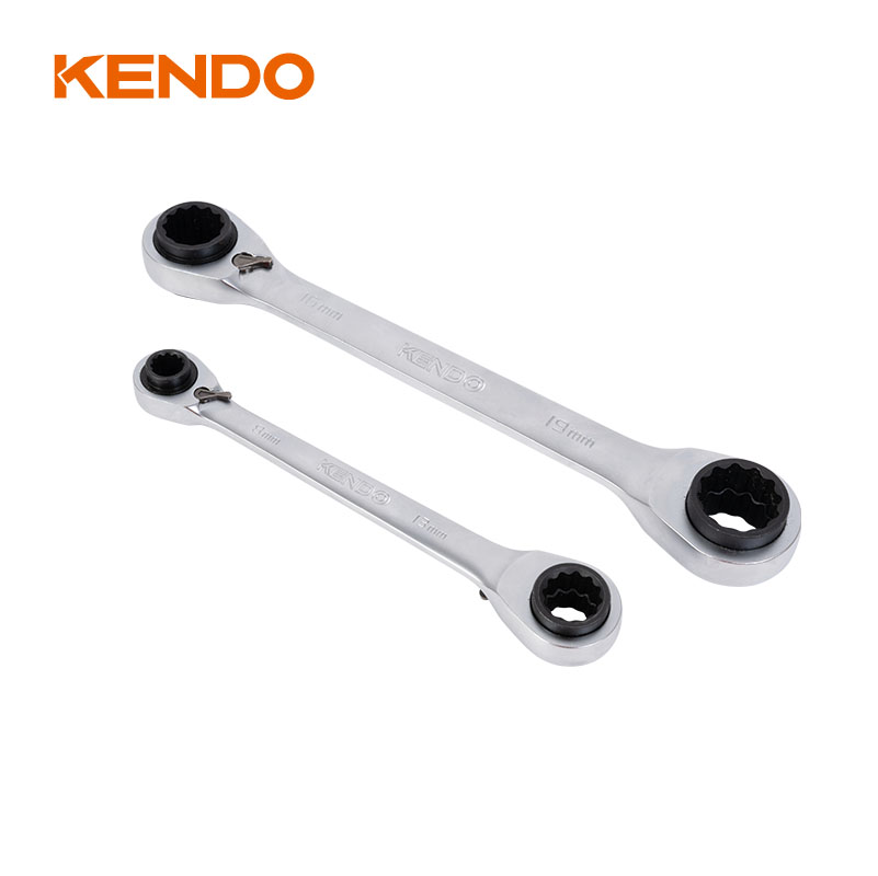 Conjunto de llave de trinquete 2pc 4-in-1