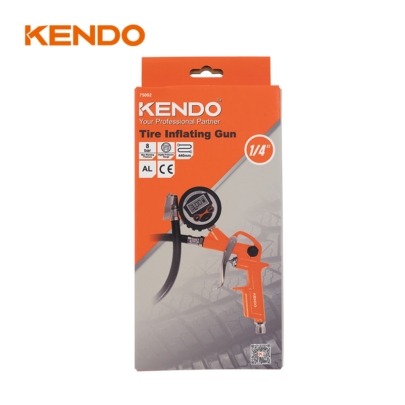 Pistola para inflar neumáticos