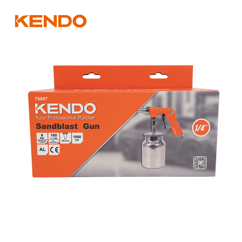 Pistola de chorro de arena