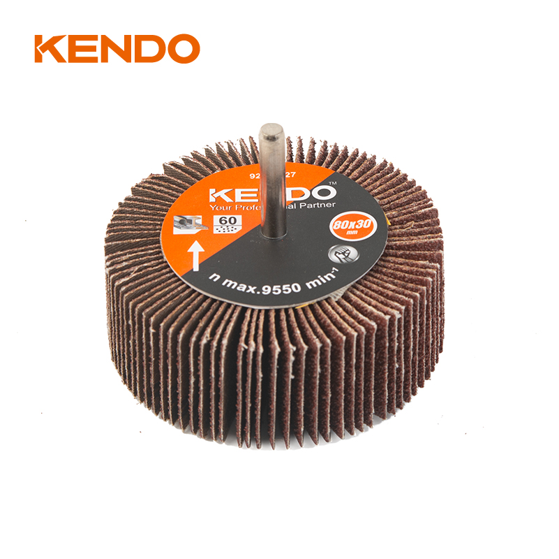 Rueda de aletas con eje