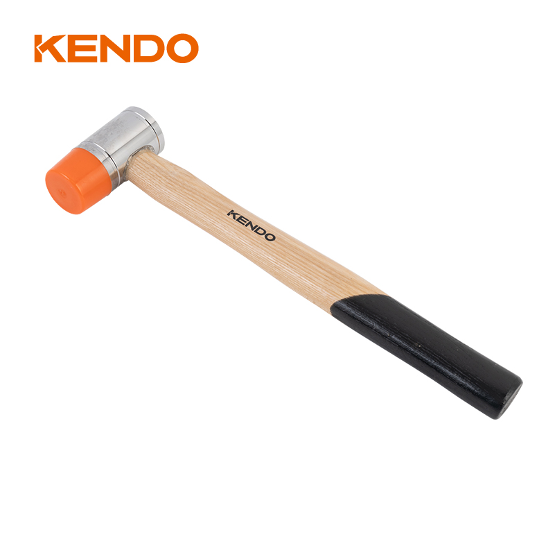 Mazo de 2 vías, mango de madera.